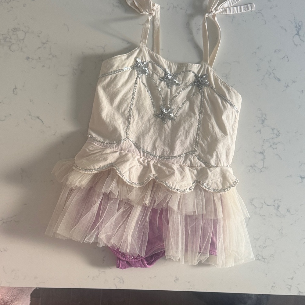 Tutu Du Monde star romper dress 6-7